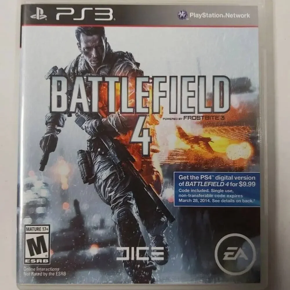 Lot of PS3 Games Batman Arkham City, Battlefield 3 & 4 - PlayStation 3
